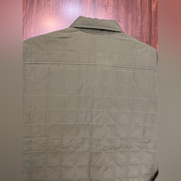 Fayettechill Thatcher Shirt Jacket Size XL Olive Green Utility Hipster Work NWT - Picture 7 of 13